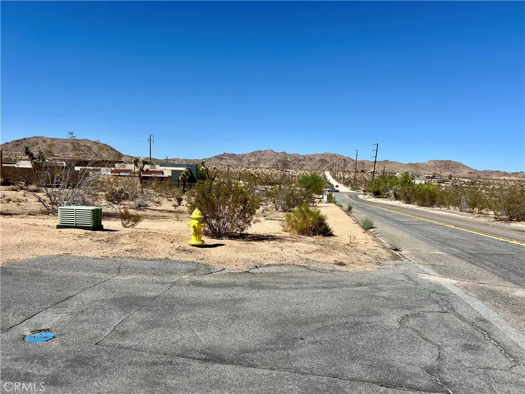 0 Division Street Joshua Tree, CA 92252 - Photo 2 of 10 a view of a road with view of mountains