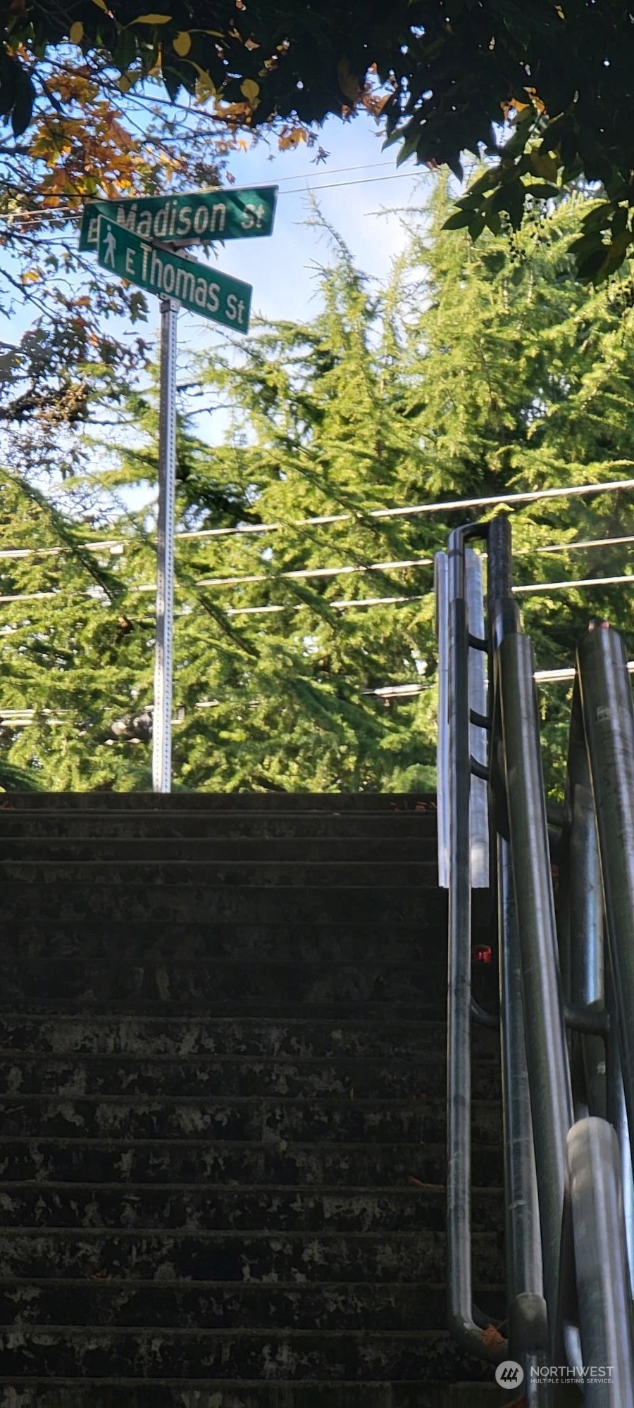 2602 East Thomas Street Seattle, WA 98112 - Photo 10 of 10 a view of swimming pool from a balcony