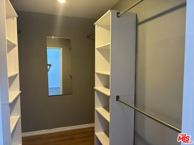 a view of walk in closet