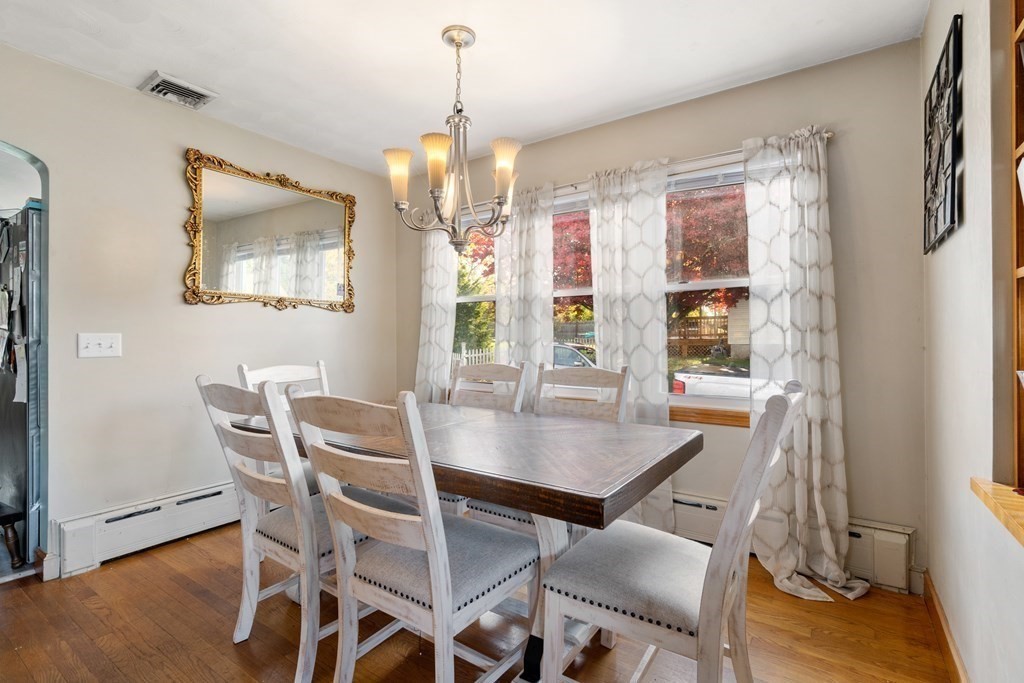 45 Ruggles Street Three Rivers, MA 01080 - Photo 11 of 29 a view of a dining room with furniture window and wooden floor