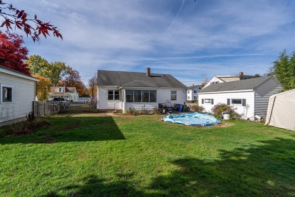 45 Ruggles Street Three Rivers, MA 01080 - Photo 25 of 29 a front view of a house with a garden and deck