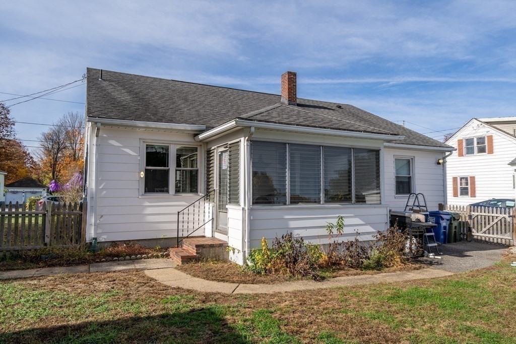 45 Ruggles Street Three Rivers, MA 01080 - Photo 27 of 29 a front view of a house with yard and seating space