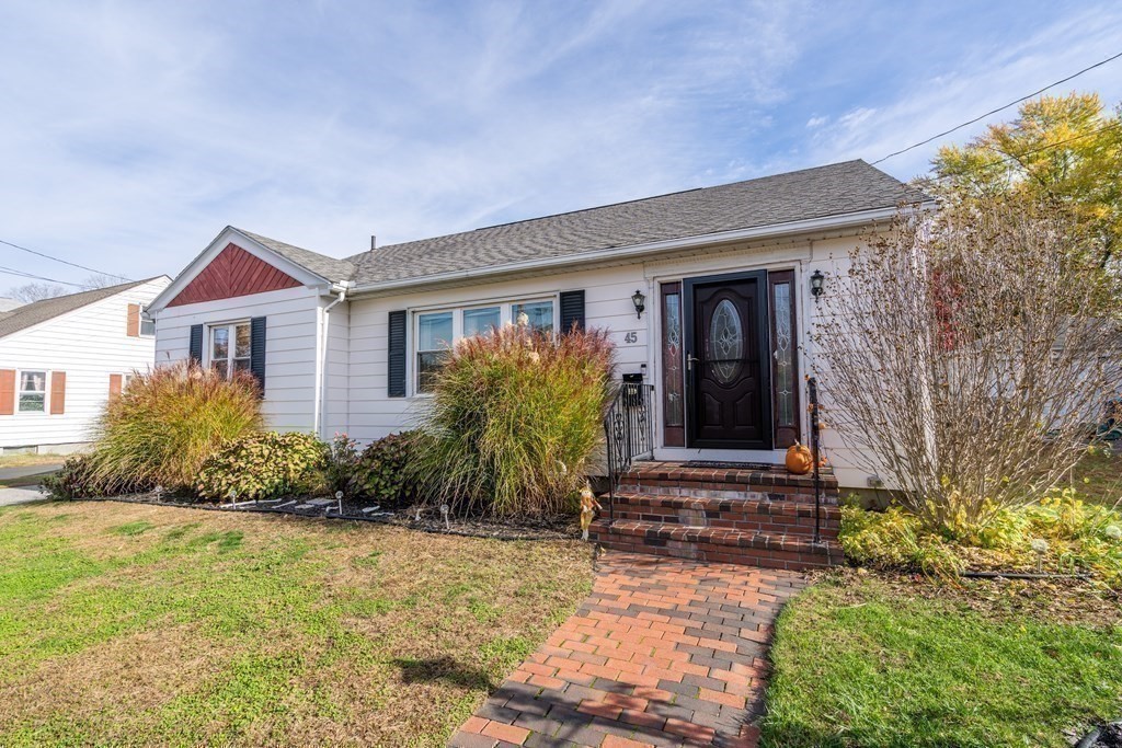 45 Ruggles Street Three Rivers, MA 01080 - Photo 29 of 29 a front view of a house with garden