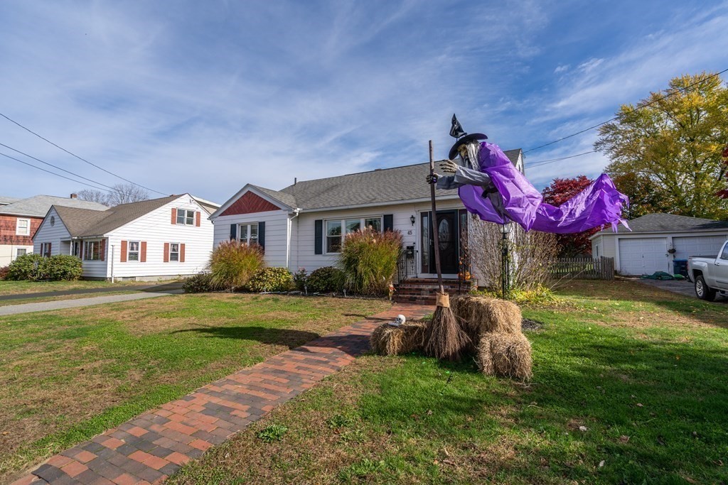 45 Ruggles Street Three Rivers, MA 01080 - Photo 4 of 29 a front view of a house with garden