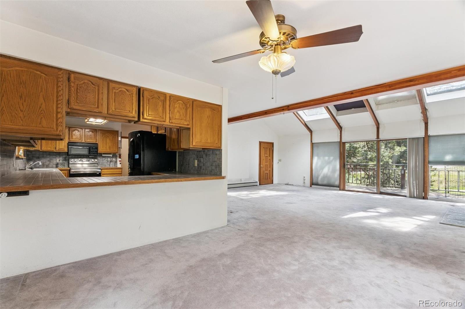 3909 County Road 72 Bailey, CO 80421 - Photo 5 of 50 a view of a kitchen with a sink and a window