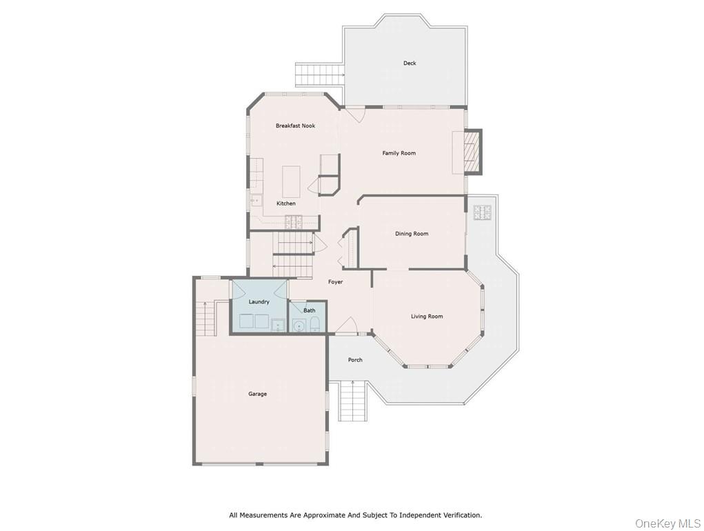 613 Rte 9W Piermont, NY 10968 - Photo 36 of 37 a picture of floor plan