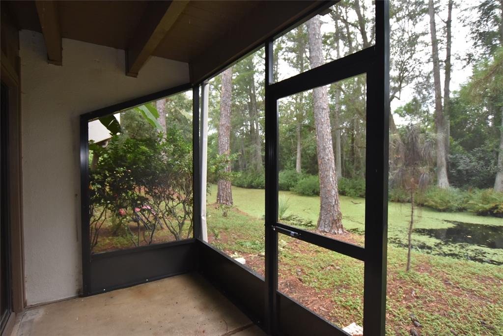 5323 Indian Creek Drive, Unit D Orlando, FL 32811 - Photo 11 of 23 a view of backyard from window