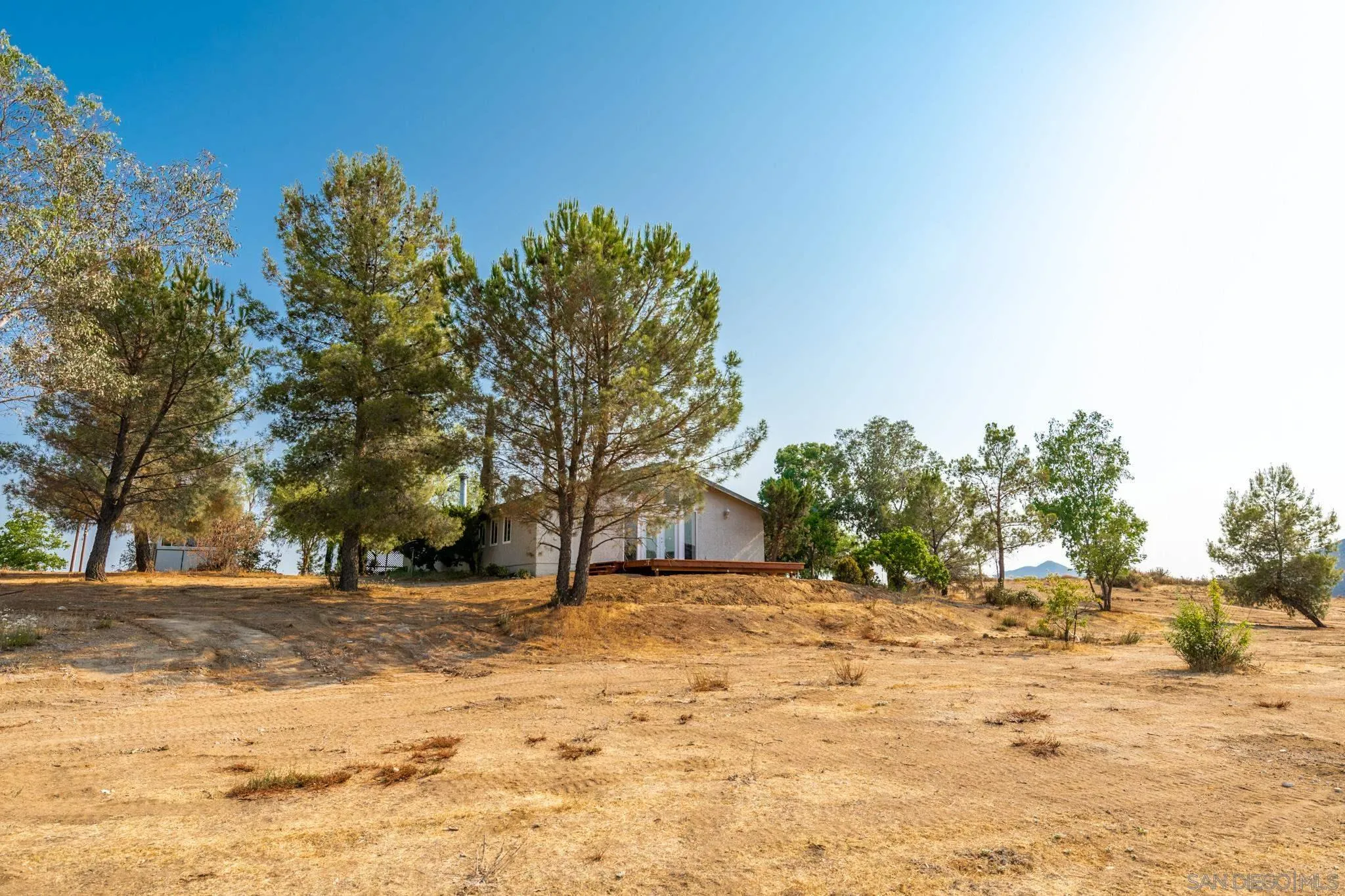 25511 Potrero Valley Road Potrero, CA 91963 - Photo 3 of 48 a view of a yard with a house