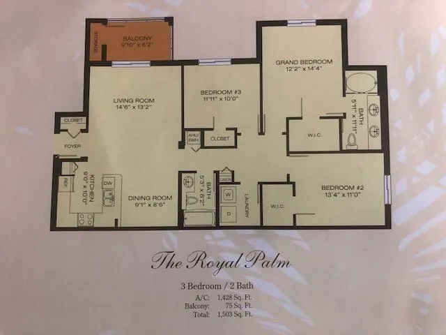 $2,450 | 6400 Emerald Dunes Drive, Unit 301, West Palm Beach, FL 33411