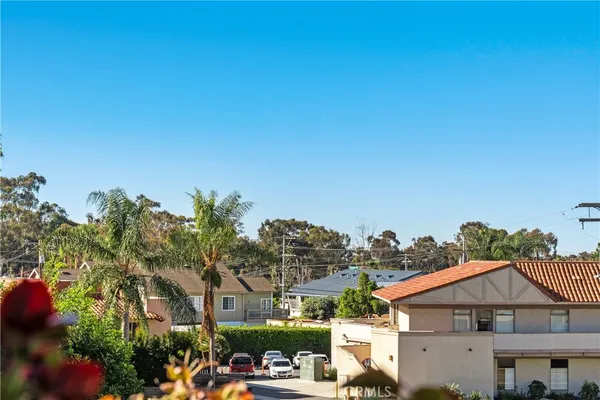 a front view of a building