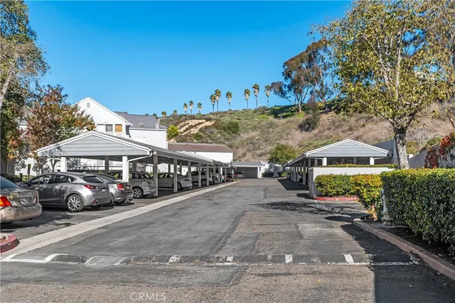 a car parked in front of a building