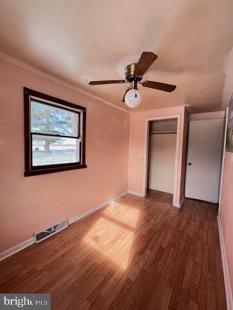 1857 Westside Lane Spring Grove, PA 17362 - Photo 17 of 35 a view of empty room with wooden floor and fan