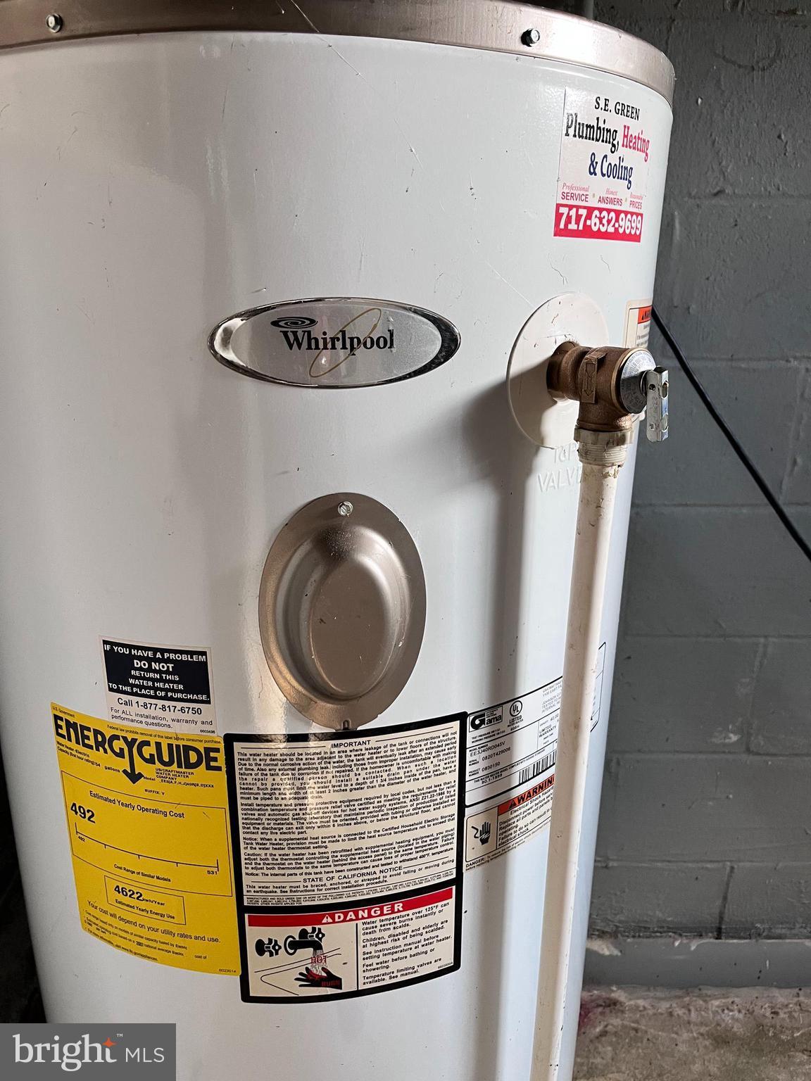 1857 Westside Lane Spring Grove, PA 17362 - Photo 32 of 35 a view of water heater