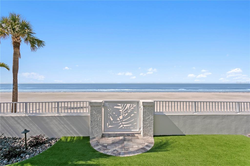 15612 Gulf Boulevard Redington Beach, FL 33708 - Photo 79 of 92 a view of a terrace with a garden