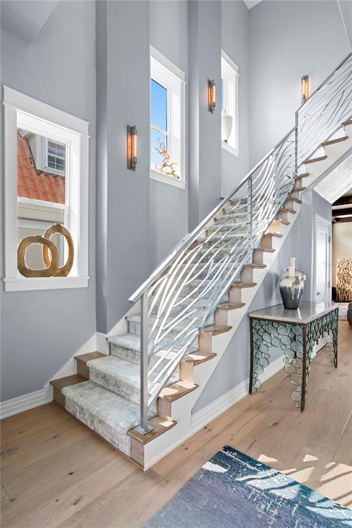 15612 Gulf Boulevard Redington Beach, FL 33708 - Photo 85 of 92 a view of entryway and hall with wooden floor