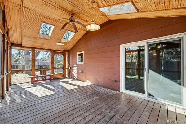 a outdoor space view with a sitting space