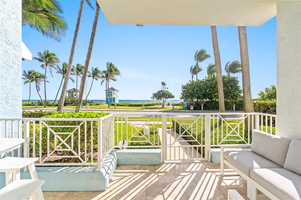 701 Southeast 21st Avenue, Unit 109 Deerfield Beach, FL 33441 - Photo 7 of 34 a view of swimming pool with seating area
