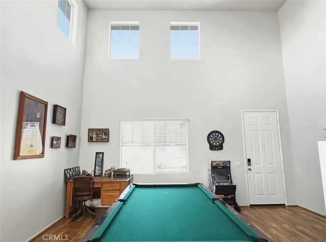 a room with furniture and a window