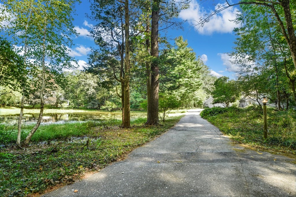 28 Olde Farms Road Boxford, MA 01921 - Photo 39 of 42 a view of a yard with plants and large trees