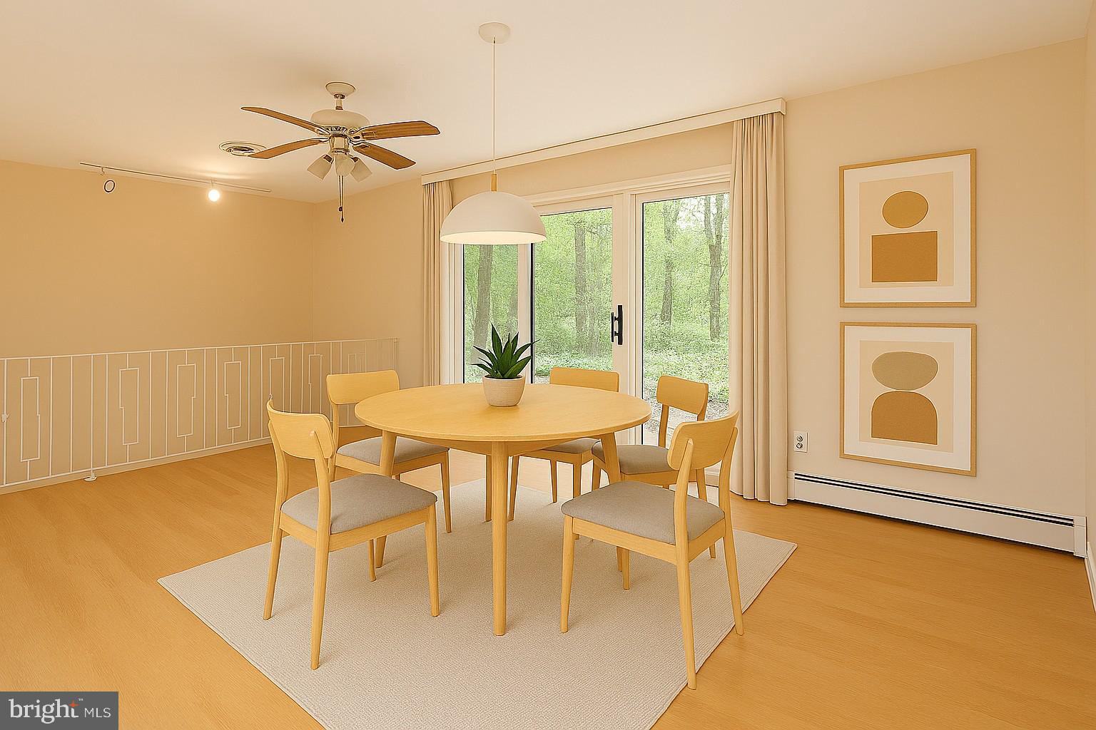 14607 Peach Orchard Road Silver Spring, MD 20905 - Photo 17 of 54 Virtually staged Breakfast area