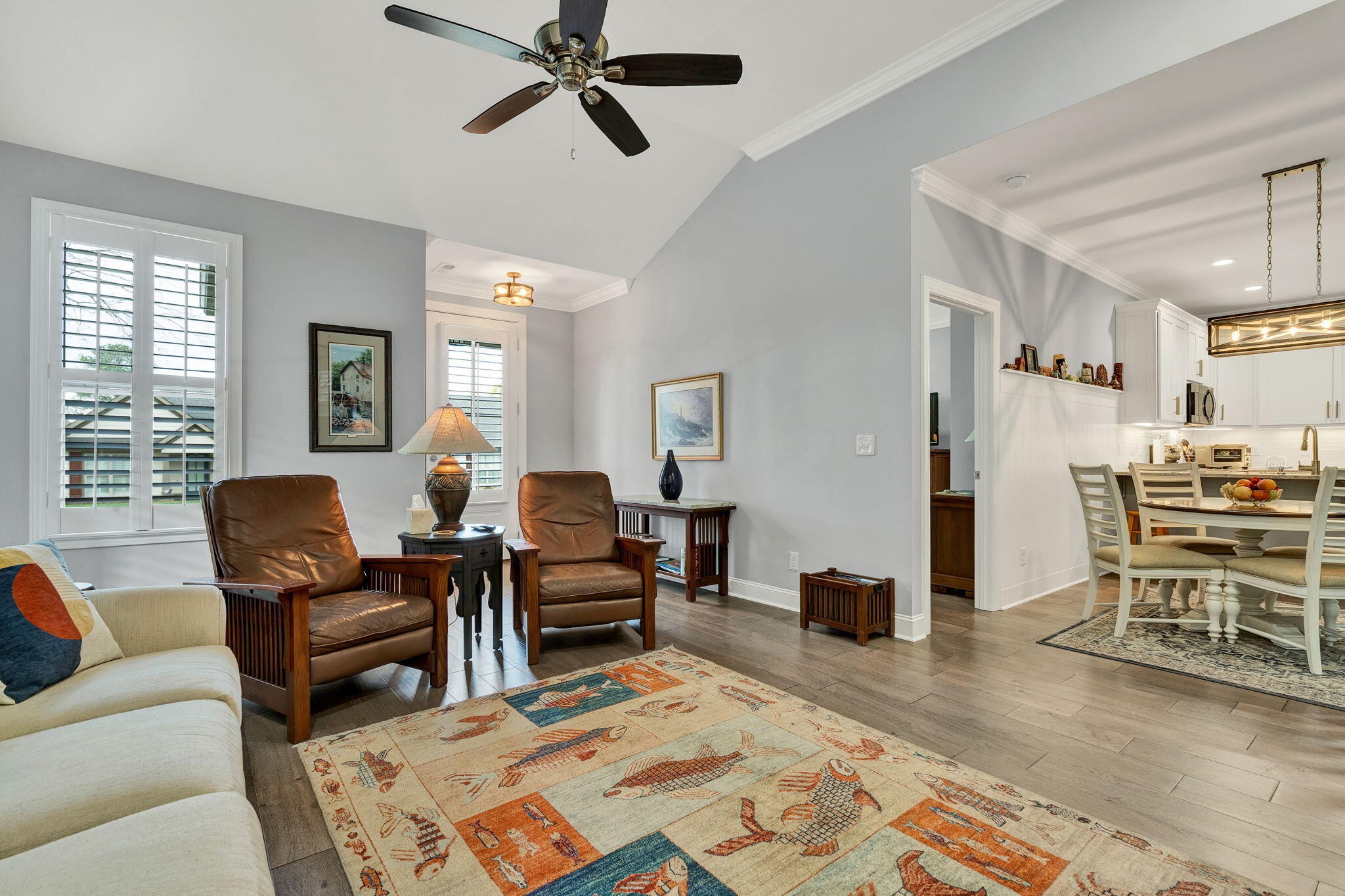 133 Camden Way Dalton, GA 30721 - Photo 6 of 39 a living room with furniture and a wooden floor