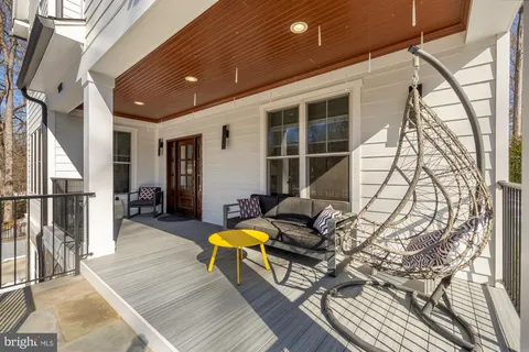a outdoor space with furniture