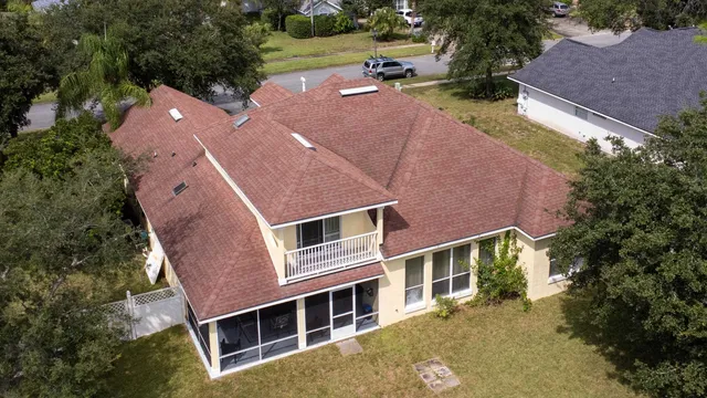 a view of lake and mountain