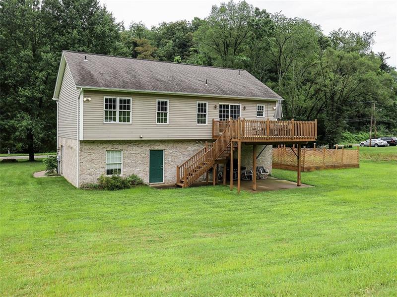 439 Long Road Pittsburgh, PA 15235 - Photo 23 of 24 View of back of home and huge level lot