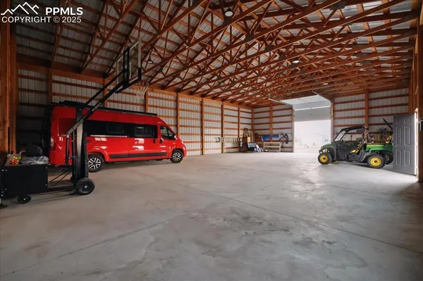 a view of car parked in parking