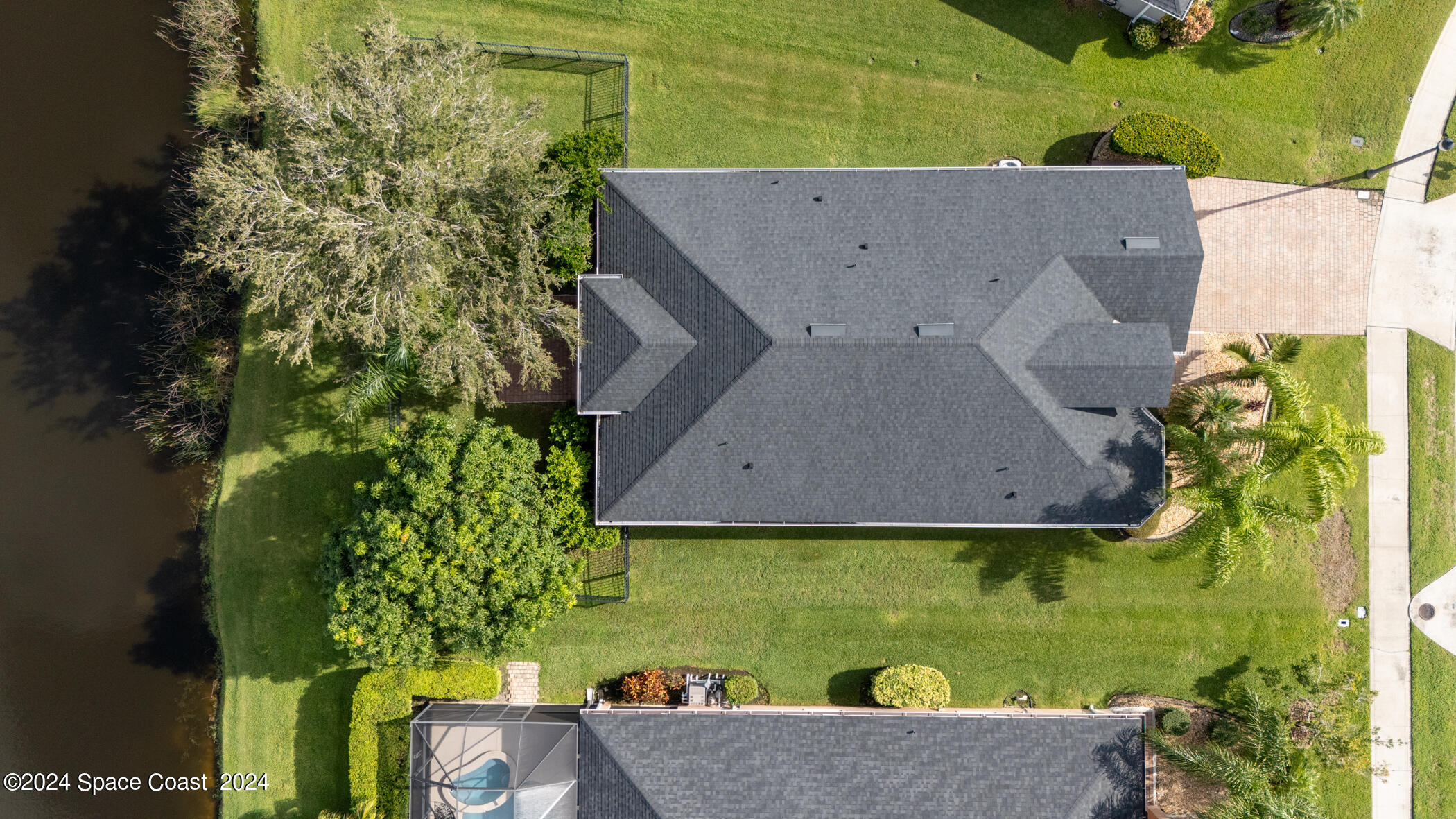 3412 Siderwheel Drive Rockledge, FL 32955 - Photo 31 of 39 an aerial view of house with yard