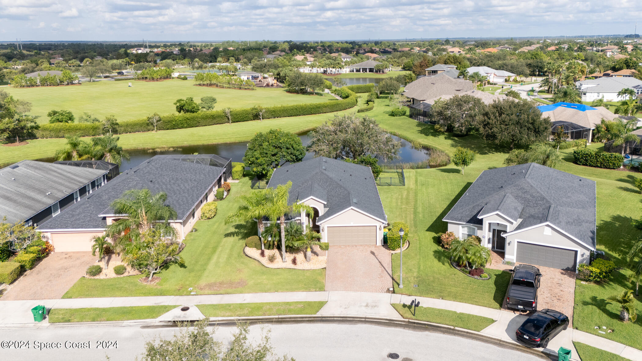 3412 Siderwheel Drive Rockledge, FL 32955 - Photo 7 of 39 an aerial view of a house with a outdoor space
