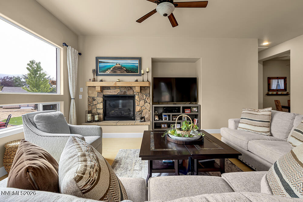 7865 Peavine Trail Court Reno, NV 89523 - Photo 13 of 33 Great Room Fireplace 1000x700