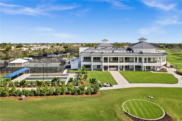 a view of a house with a swimming pool