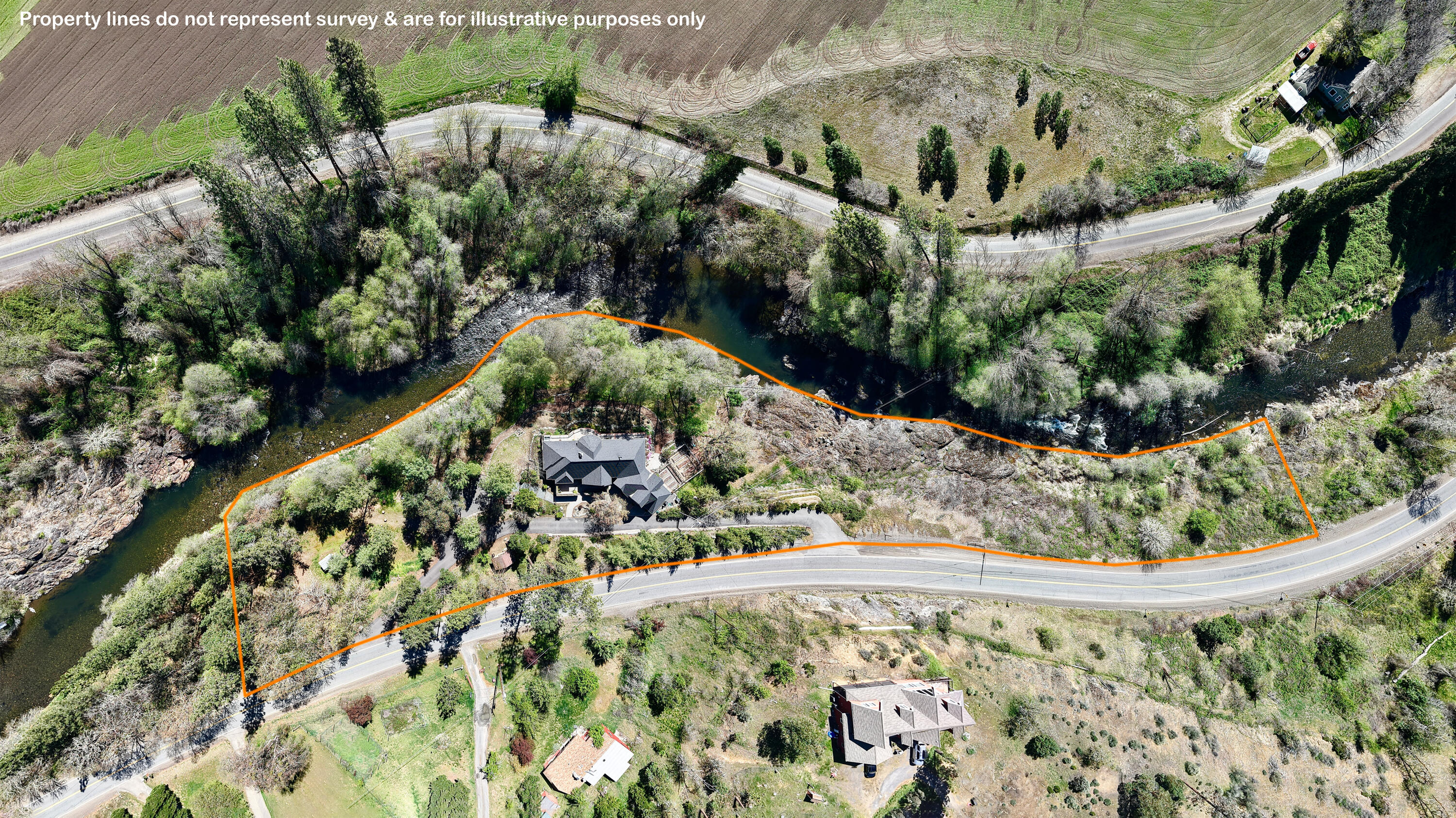 5343 Upper Applegate Road Jacksonville, OR 97530 - Photo 62 of 62 Aerial View