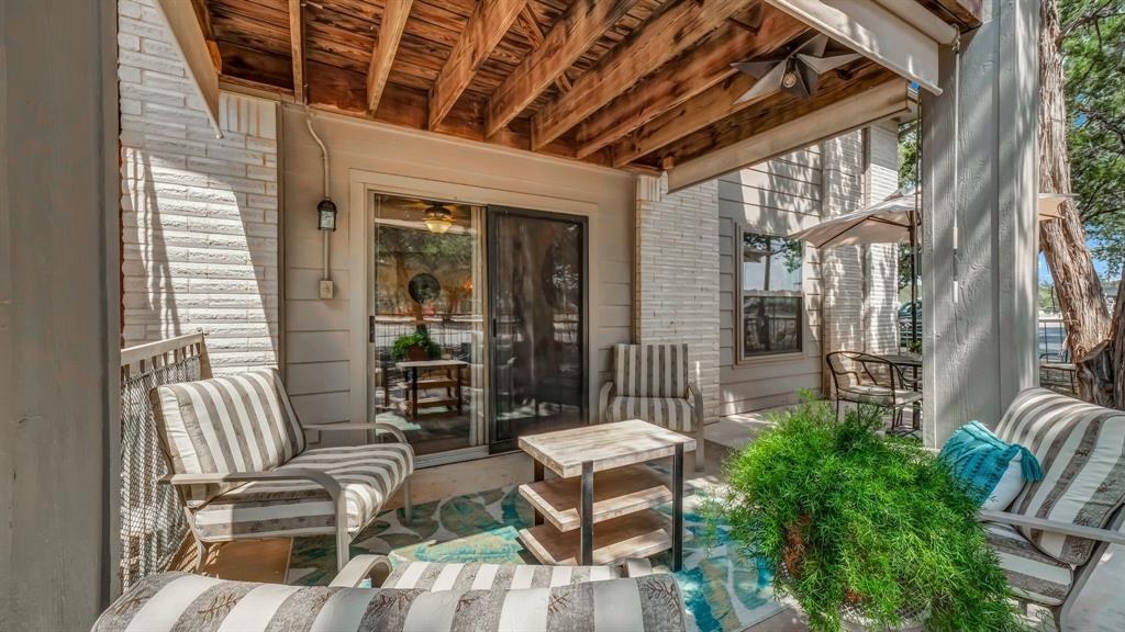 3059 Hells Gate Loop, Unit 7 Strawn, TX 76475 - Photo 27 of 36 a outdoor living space with furniture and a couch