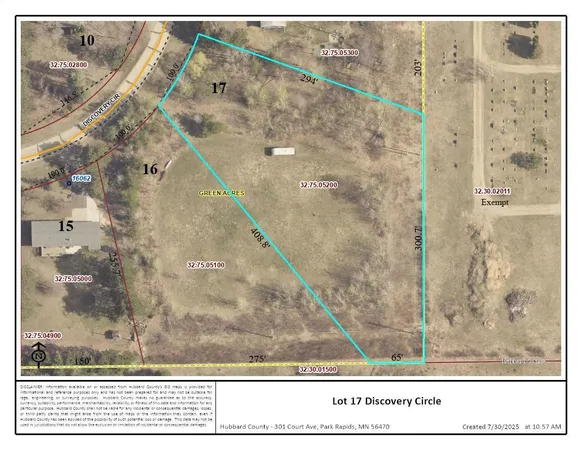$34,900 | Lot 17 Discovery Circle, Park Rapids, MN 56470