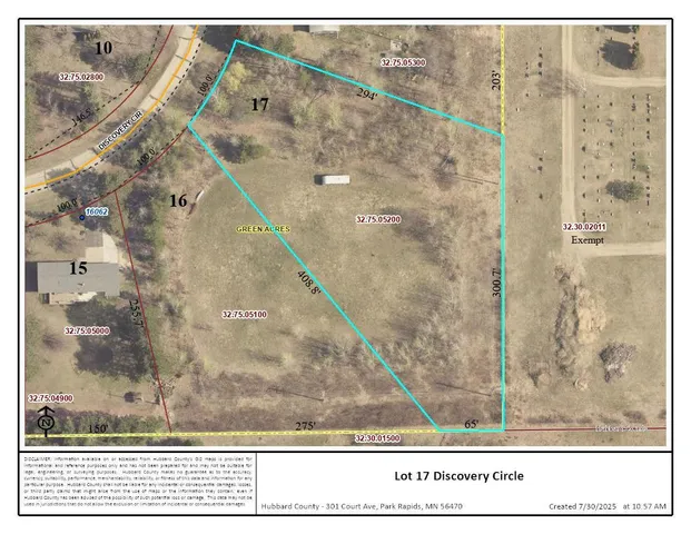 $34,900 | Lot 17 Discovery Circle, Park Rapids, MN 56470