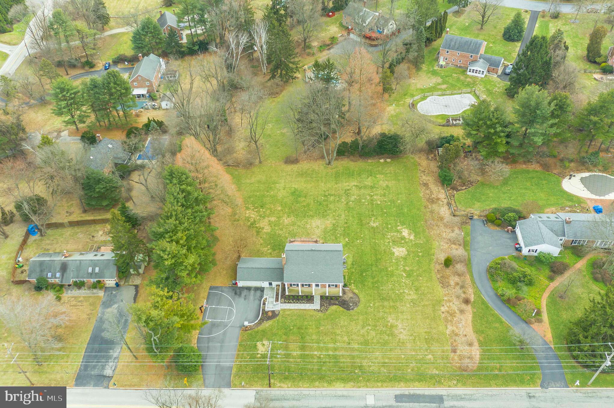 708 Monument Road Malvern, PA 19355 - Photo 3 of 39 Flat 1-acre lot.