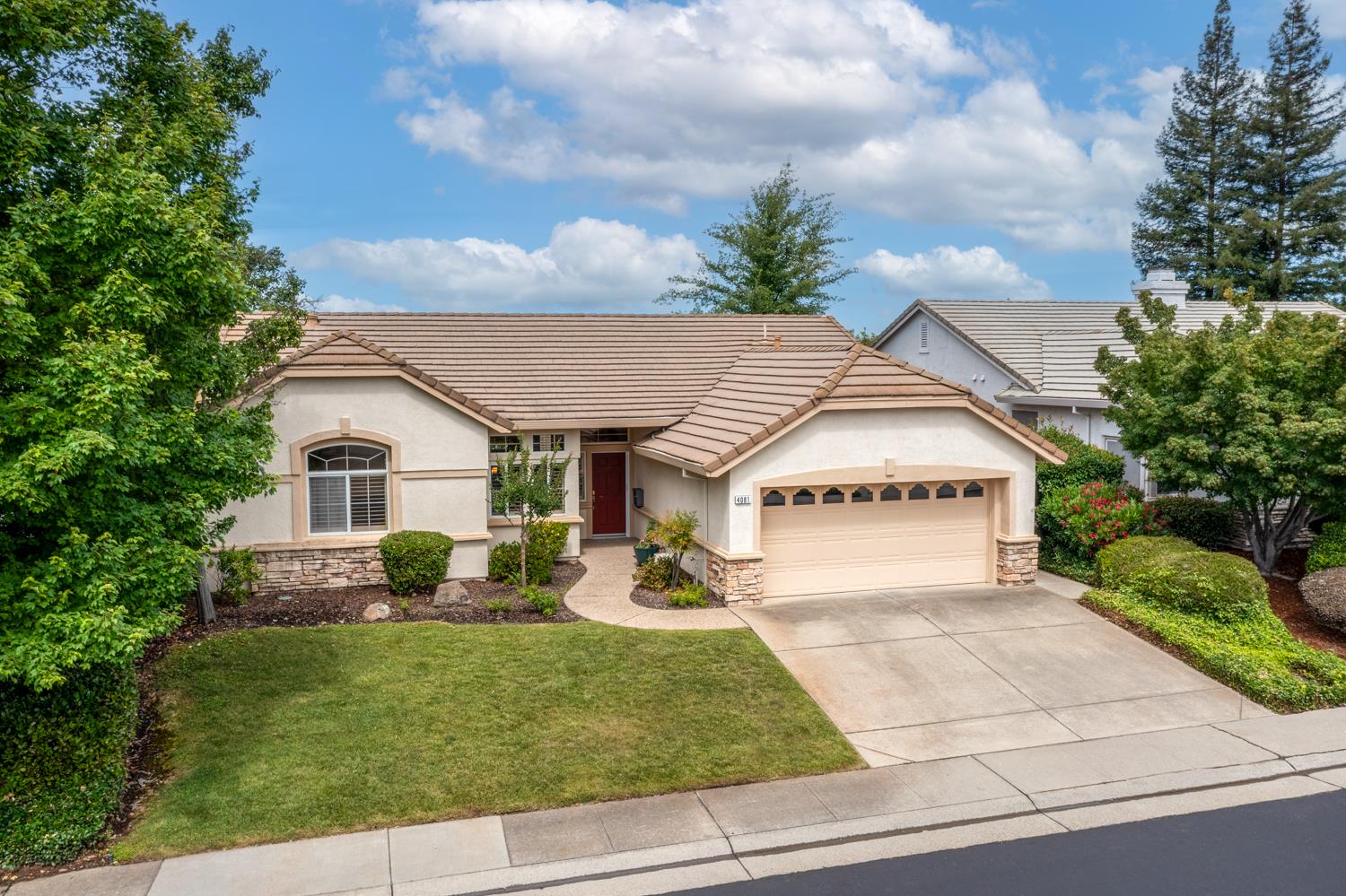 4081 Rose Creek Road Roseville, CA 95747 - Photo 50 of 52 a view of house and outdoor space