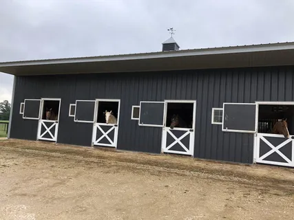 a front view of a house with a garage