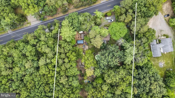 a view of a garden from a balcony
