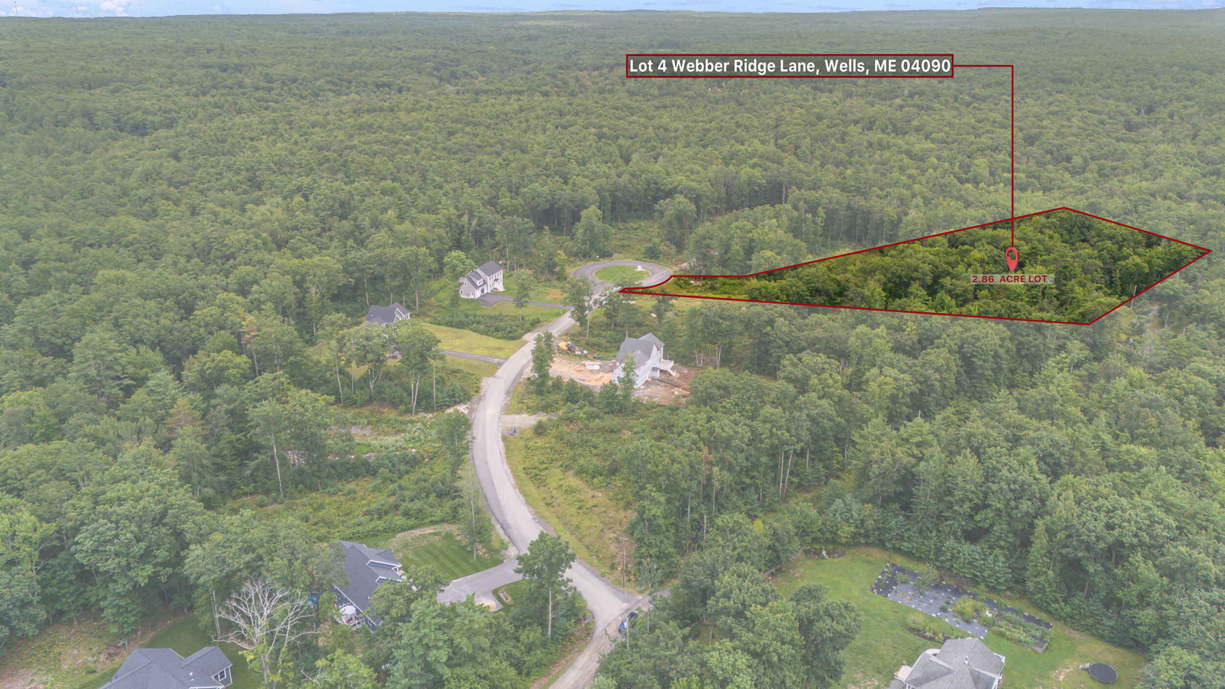 Lot 4 Webber Ridge Ln Wells Wells, ME 04090 - Photo 16 of 32 3_dji_20240821135954_0034_d-hdr highligh