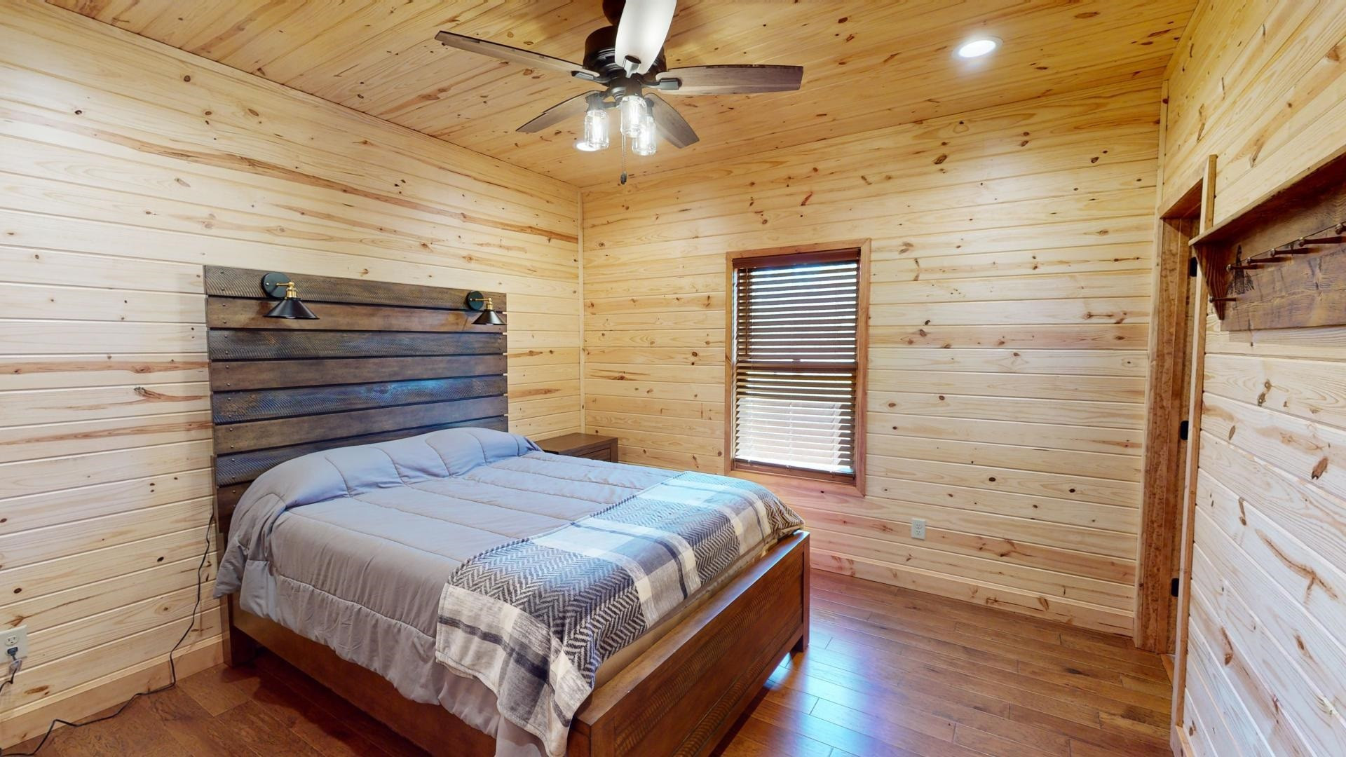 5334 Ira Barker Road Obion, TN 38240 - Photo 44 of 68 a bedroom with a bed and a walk in closet