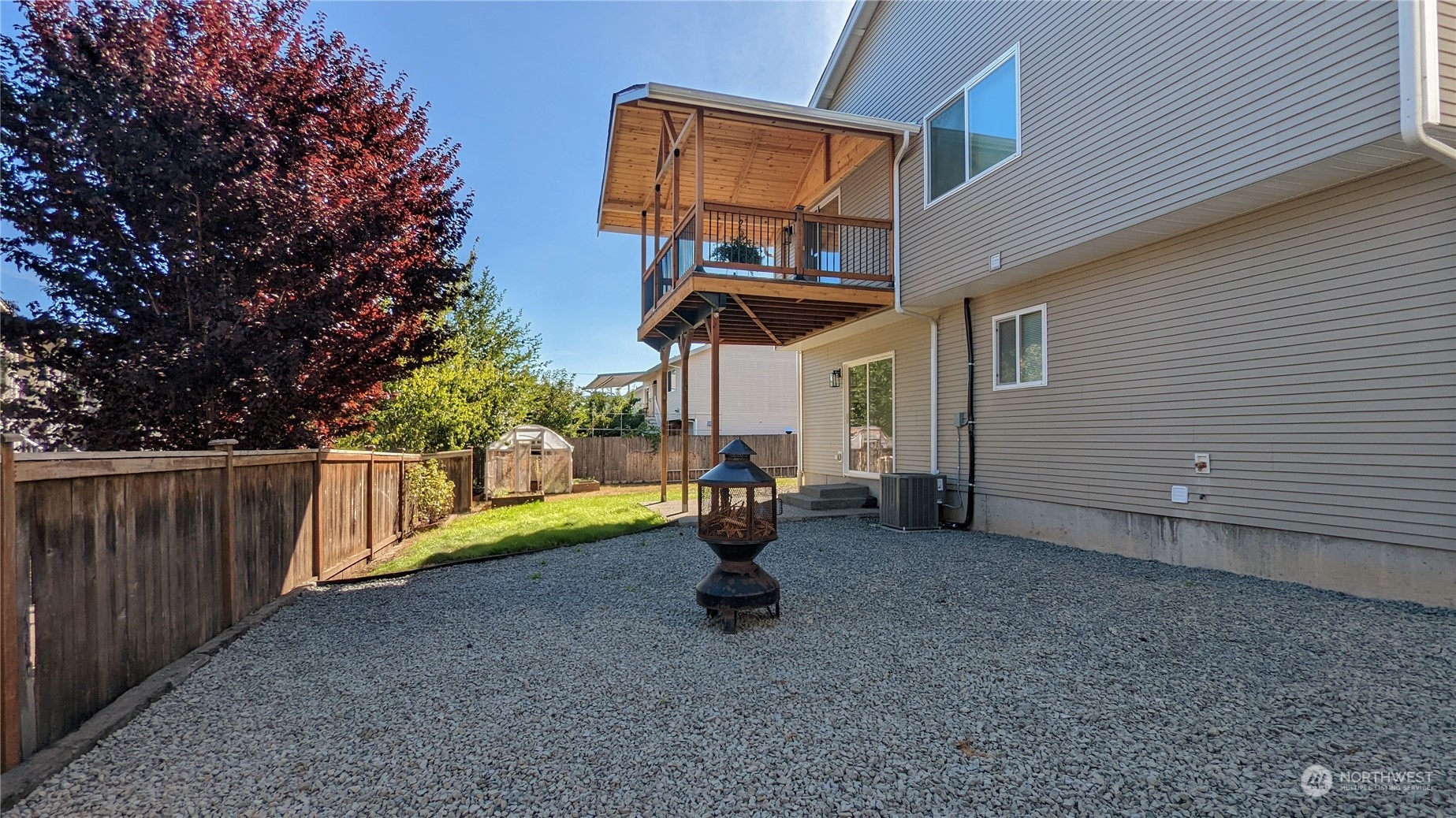 7508 Upper Ridge Road Everett, WA 98203 - Photo 24 of 26 a view of a back yard with a patio