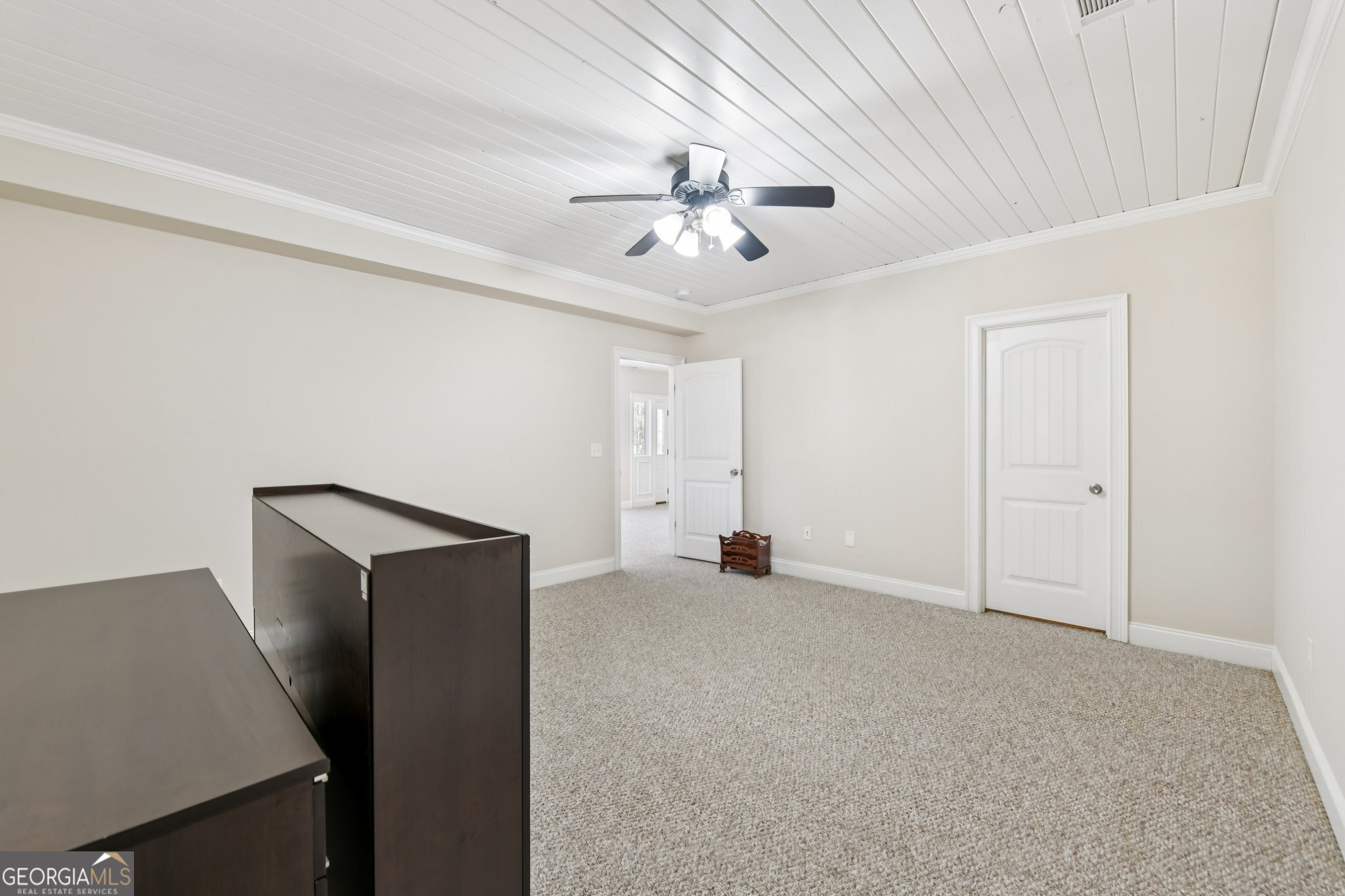 590 Ridge Road Dawsonville, GA 30534 - Photo 46 of 79 a view of an empty room with a ceiling fan