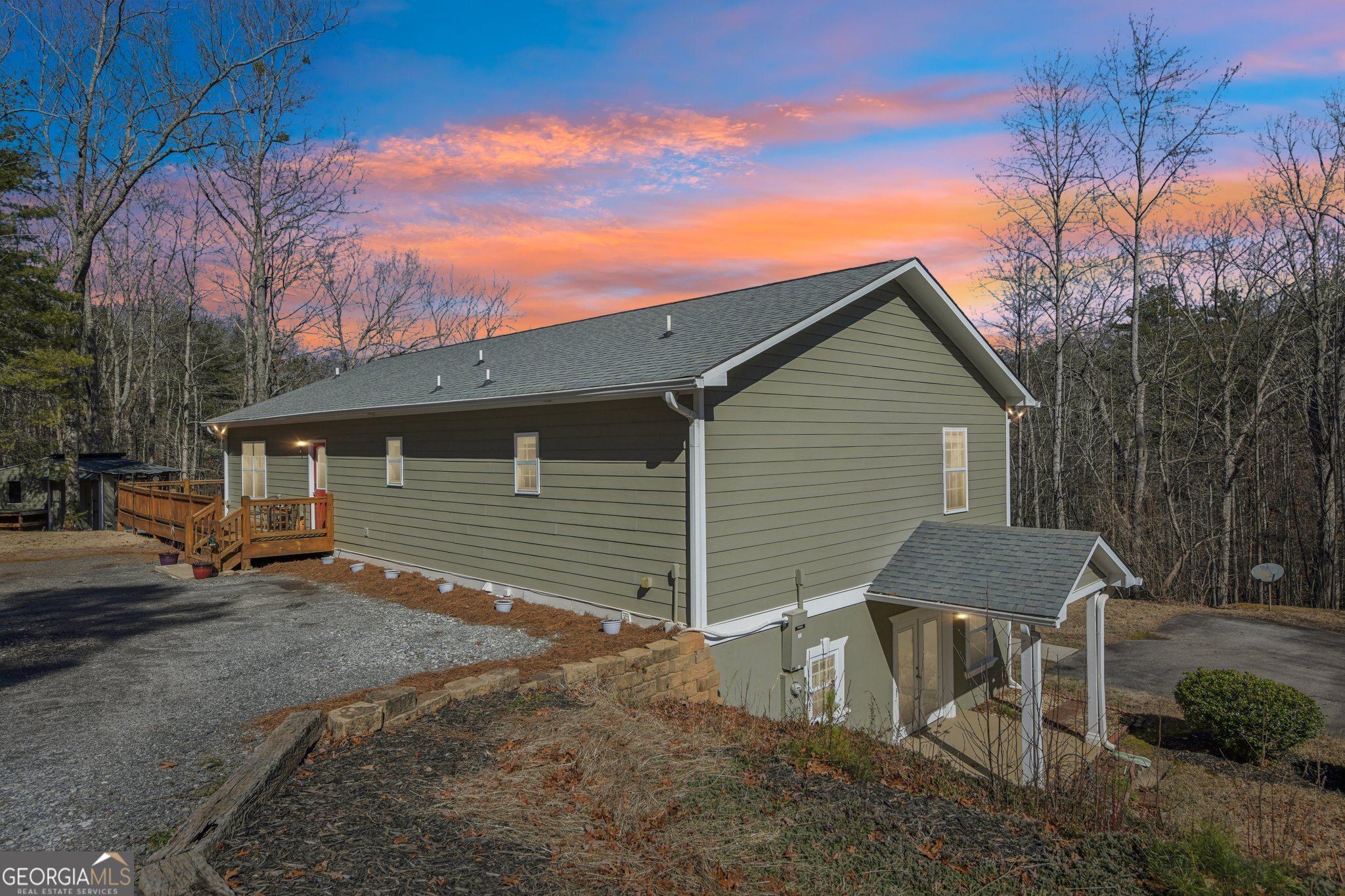 590 Ridge Road Dawsonville, GA 30534 - Photo 75 of 79 a view of backyard of house