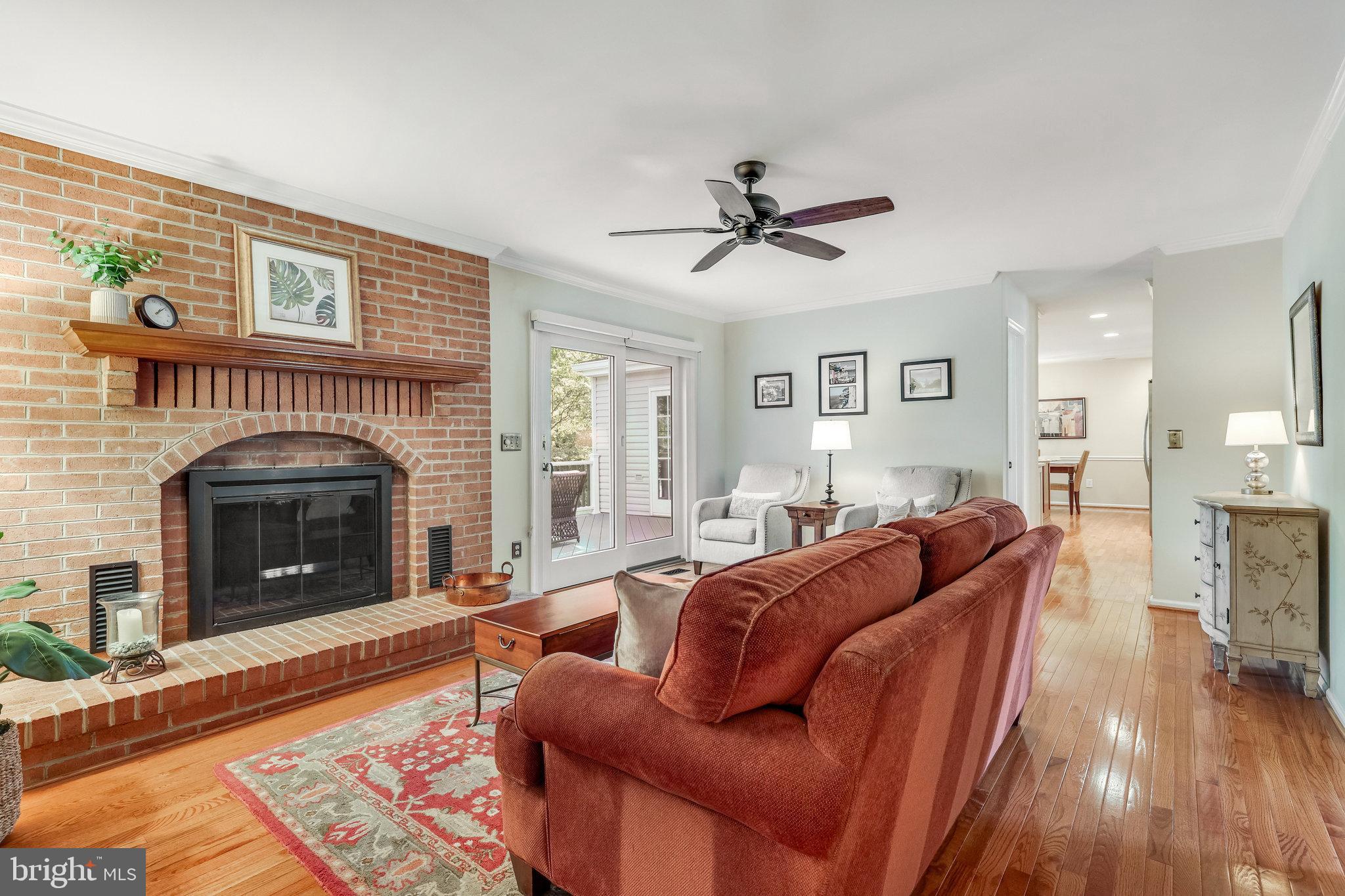 128 Minor Road Sterling, VA 20165 - Photo 13 of 62 Fireplace with Heatalater