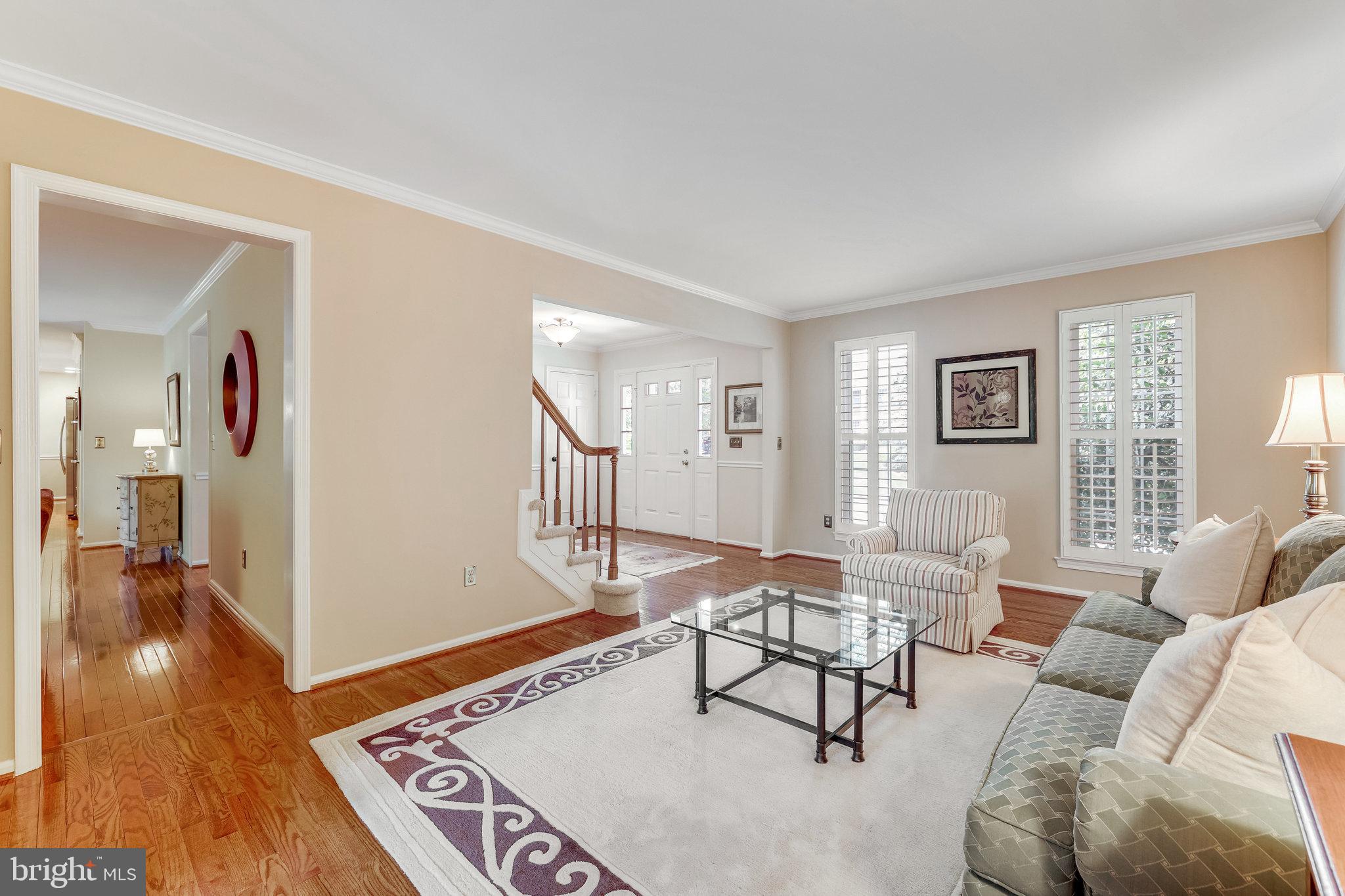 128 Minor Road Sterling, VA 20165 - Photo 8 of 62 Living room also leads to family room