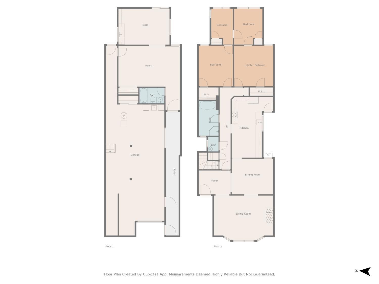 1674 25th Avenue San Francisco, CA 94122 - Photo 42 of 42 a picture of a floor plan
