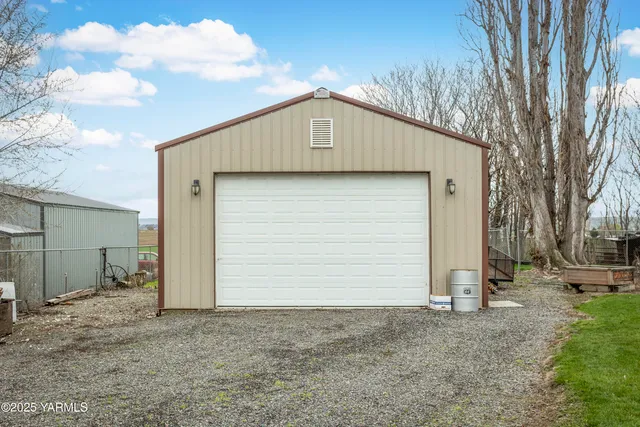 a front view of house